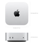 کامپیوتر کوچک اپل مدل Mac Mini MCX44 2024 LLA-M4 Pro-24GB RAM-512GB SSD
