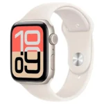 ساعت هوشمند 40 میلی متری اپل مدل SE 3 Aluminum Case با بند سیلیکونی