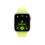 ساعت هوشمند 40 میلی متری اپل مدل SE 3 Aluminum Case با بند سیلیکونی