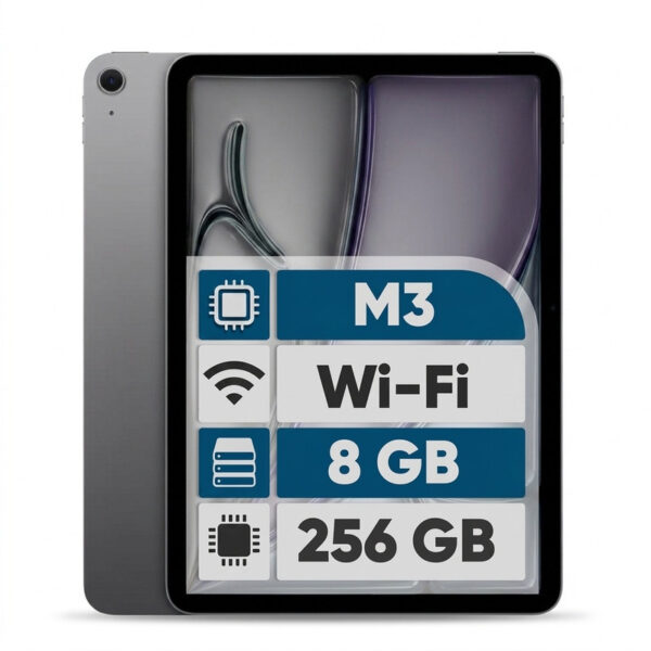 تبلت 11 اینچ اپل مدل iPad Air 11 2025 M3 Wi-Fi LLA ظرفیت 256 گیگابایت و رم 8 گیگابایت