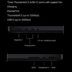 لپ تاپ 14.2 اینچی اپل مدل MacBook Pro MJLV4 2026 LLA-M5 Pro-24GB RAM-2TB SSD