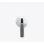 هدفون بلوتوثی اپل مدل AirPods 4 دارای نویز کنسلینگ، درگاه شارژ USB-Type-C و شارژ بی سیم، با قابلیت اتصال به چند دستگاه، پشتیبانی از فرمان لمسی و دستیار صوتی، نشانگر LED، مقاوم در برابر پاشش آب و گرد و غبار