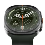 ساعت هوشمند 47 میلی‌متری سامسونگ مدل Galaxy Watch Ultra 2 با بند لاستیکی، سازگار با سیستم عامل Android، به همراه بند لاستیکی اضافی