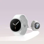 ساعت هوشمند 44 میلی‌متری سامسونگ مدل Galaxy Watch 8 با بند پلاستیکی