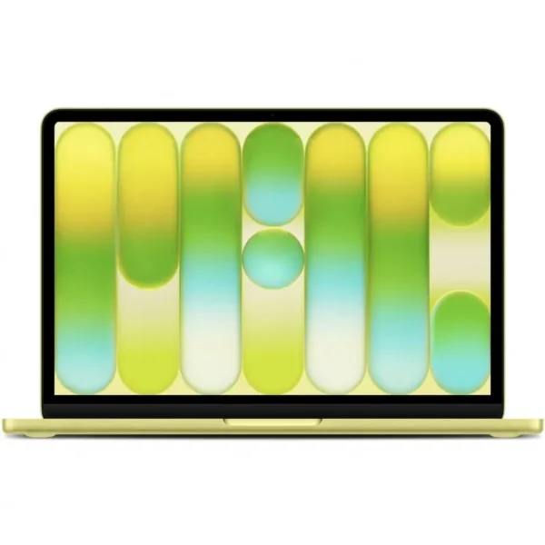 لپ تاپ 13 اینچی اپل مدل MacBook Neo LLA-A18 Pro-8GB Ram-256GB SSD - رنگ: زرد لیمویی