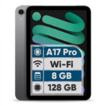 تبلت 8.3 اینچ اپل مدل iPad mini 7th Generation 2024 Wi-Fi ظرفیت 128 گیگابایت و رم 8 گیگابایت