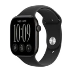 ساعت هوشمند 46 میلی‌متری اپل مدل Watch Series 12 Aluminum Case با بند سیلیکونی، سازگار با iOS