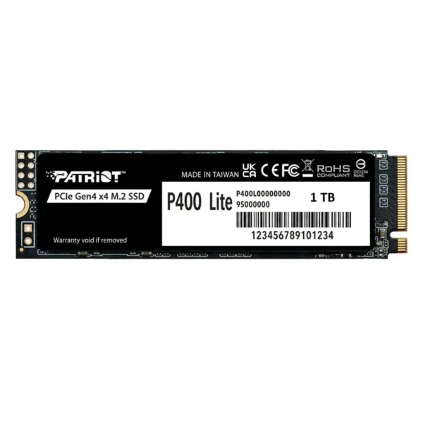 اس اس دی اینترنال M.2 PCIe Gen4 x4 NVMe پتریوت مدل P400 LITE ظرفیت 1 ترابایت
