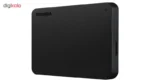 هارد اکسترنال توشیبا مدل Canvio Basics ظرفیت دو ترابایت دارای رابط USB Type-A 3.0